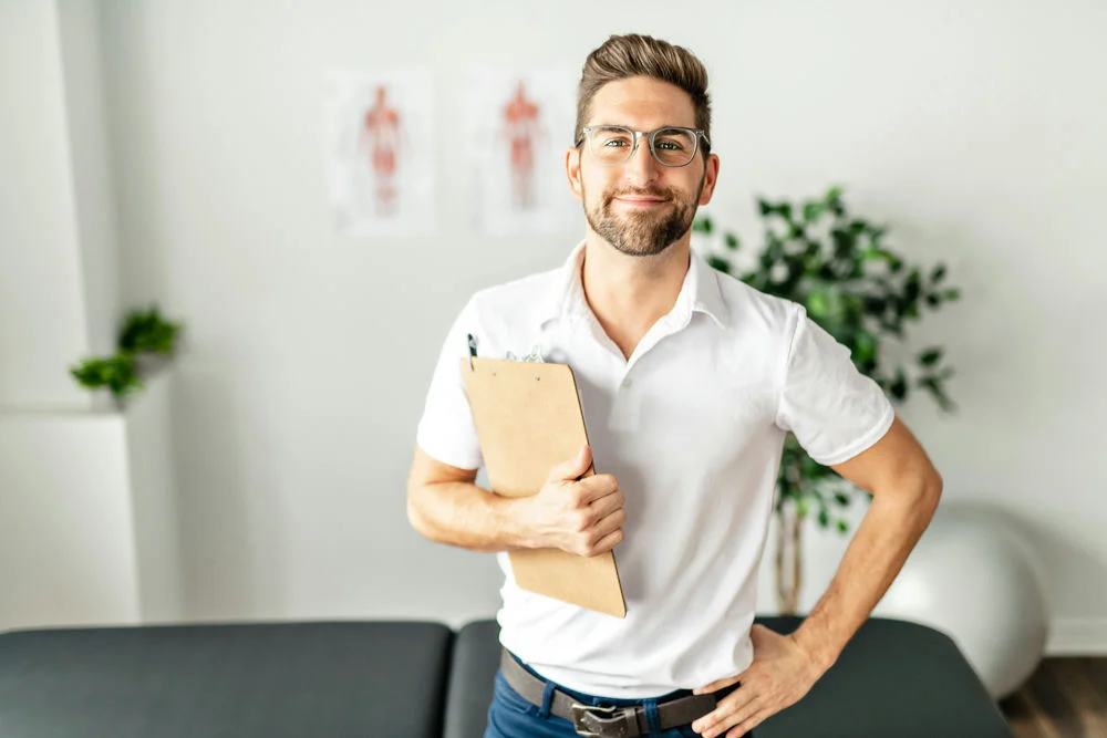 Resident holding medical files during addiction treatment in Memphis, Tennessee Resident holding medical files during addiction treatment in Memphis, Tennessee