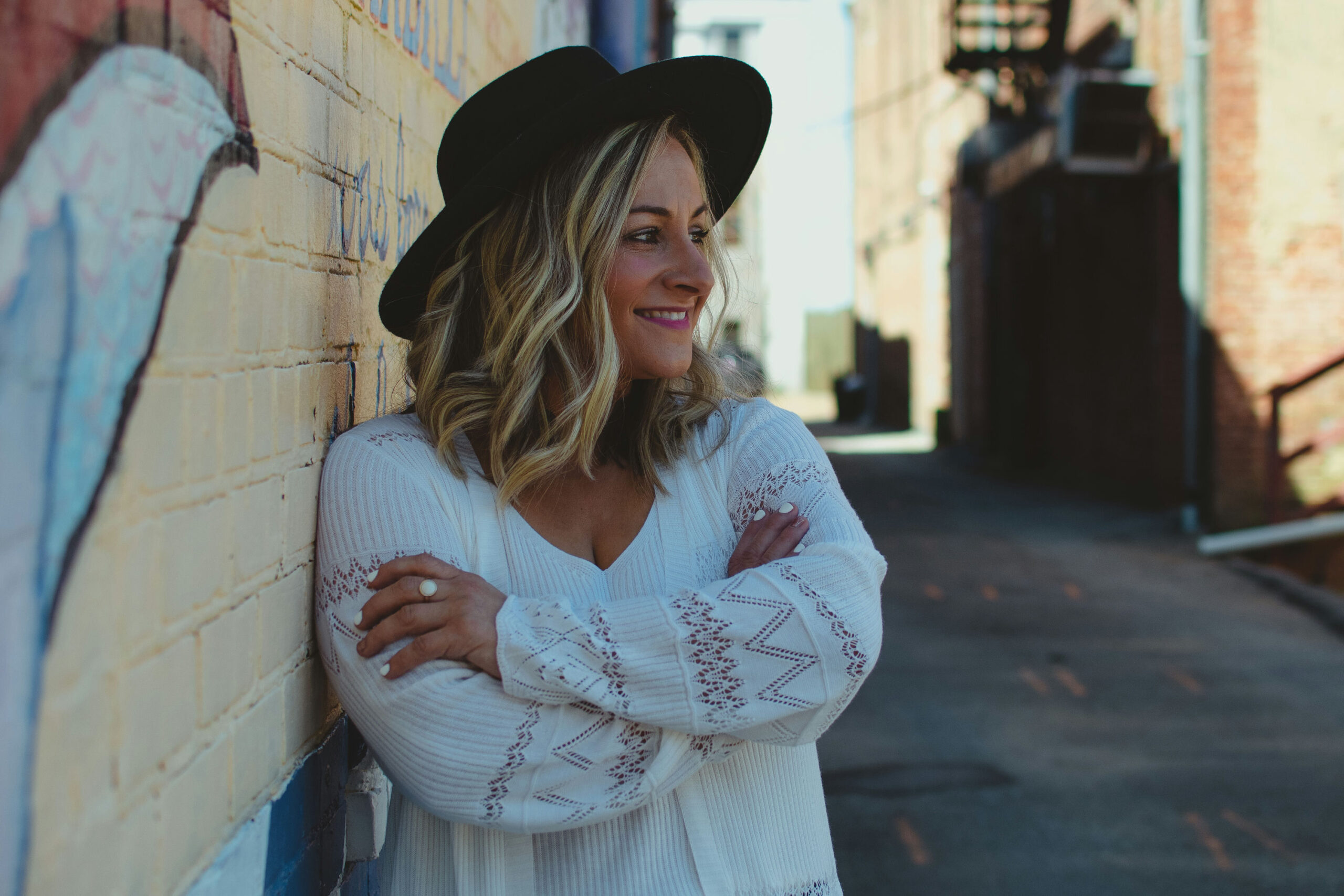 Woman celebrating recovery at a residential addiction treatment center at in Memphis, Tennessee