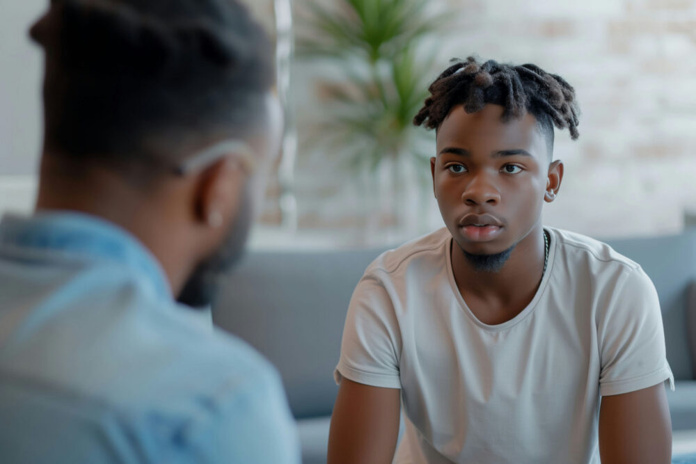 a man attending opioid detox care in Memphis